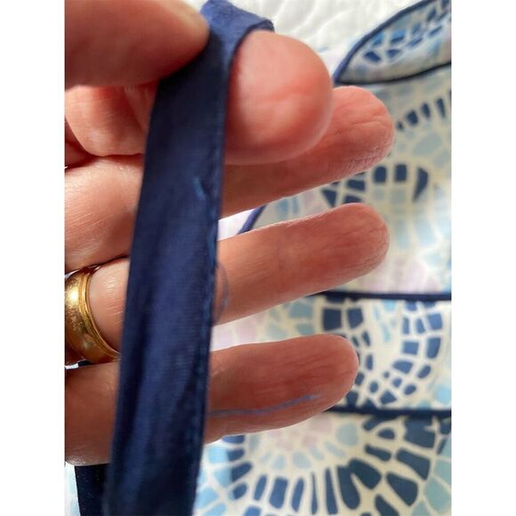 Vineyard Vines Women’s Blue Mosaic Strap Dress Garden Girl Size 0 - Picture 7 of 14